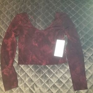 Lululemon Align LS sz 8